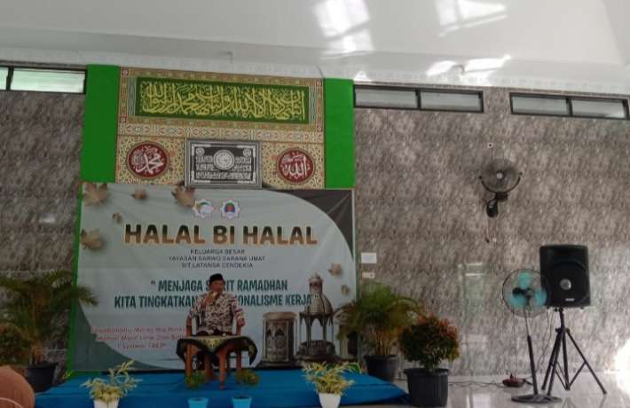 Halal Bihalal Yayasan Sarwo Sarana Umat Berjalan Khidmat