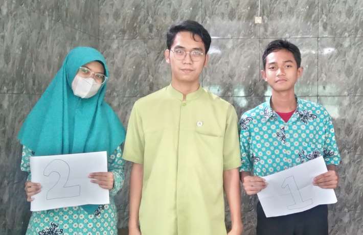 Pemilihan OSIS: Pengambilan Nomor Urut Calon Ketua dan Wakil Ketua OSIS