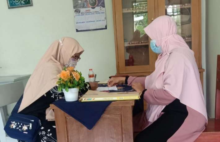 Pembagian Rapor SMAIT Latansa Cendekia Berlangsung Offline
